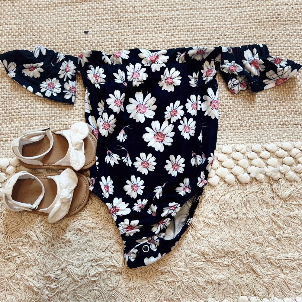 Off the shoulder romper
